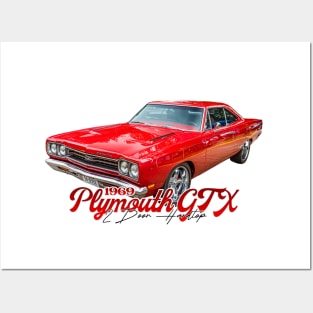 1969 Plymouth GTX 2 Door Hardtop Posters and Art